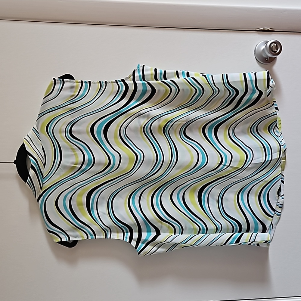 Jones New York Women's Sleeveless Botton Up Plus Size Blouse Sz. 16 - Picture 3 of 4